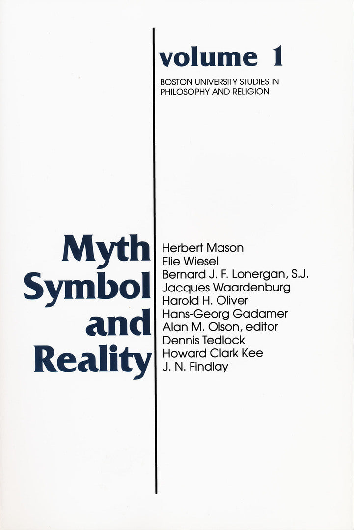 Cover image for Myth, Symbol, and Reality ISBN 9780268013493
